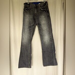 Levi’s Low Boot Cut Faded Black 527 Jeans, W30-L32